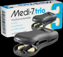 MEDI 7 trio Tablettenteiler grau 1 St