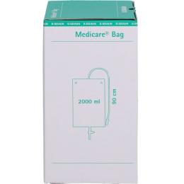 MEDICARE Bettbtl.unst.2 l m.90cm-Schlauch Ablauf 10 St.