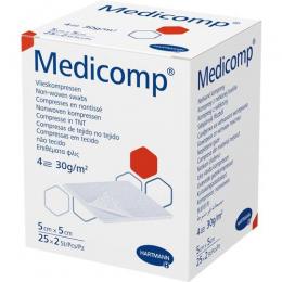MEDICOMP Vlieskomp.steril 5x5 cm 4fach 50 St.