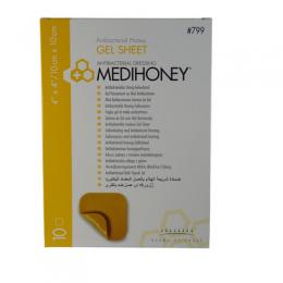 MEDIHONEY antibakterieller Gelverband 10x10 cm 10 St