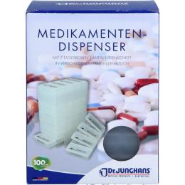 MEDIKAMENTENDISPENSER 7 Tage weiß trans.Blind. 1 St.