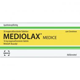 MEDIOLAX Medice magensaftresistente Tabletten 50 St.