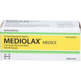 MEDIOLAX Medice magensaftresistente Tabletten 50 St.