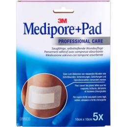 MEDIPORE+Pad steriler Wundverband 3566NP 10x10 cm 5 St.