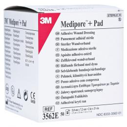 MEDIPORE Plus Pad 3562E steriler Wundverband 50 St Verband