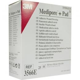 MEDIPORE Plus Pad 3566E steriler Wundverband 25 St.