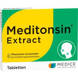 MEDITONSIN Extract pflanzliche Erkältungstabletten 20 St.