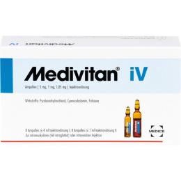 MEDIVITAN iV Injektionslösung in Amp.-Paare 8 St.