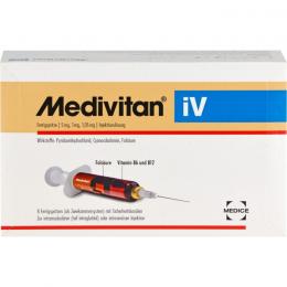 MEDIVITAN iV Injektionslösung in Zweikammerspritze 8 St.