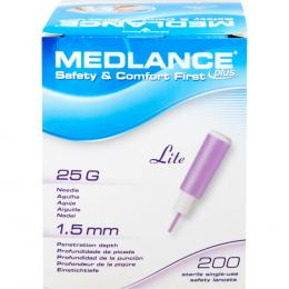 Ein aktuelles Angebot für MEDLANCE plus Lite Sicherheitslanzetten 25 G 200 St Lanzetten Blutzuckermessgeräte & Teststreifen - jetzt kaufen, Marke eu-medical GmbH.