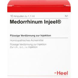 MEDORRHINUM Injeel Ampullen 10 St.