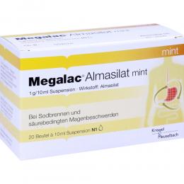Megalac Almasilat Mint Suspension 20 X 10 ml Suspension
