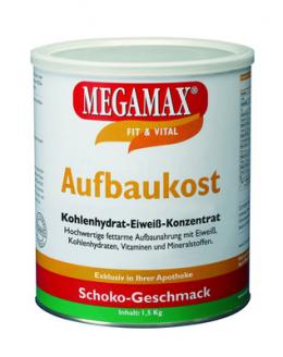 MEGAMAX Aufbaukost Schoko Pulver 1.5 kg