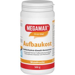 MEGAMAX Aufbaukost Waldfrucht Pulver 500 g