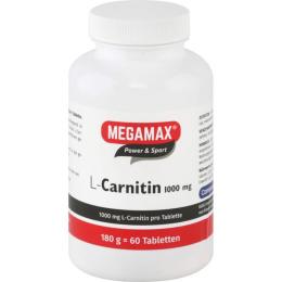 MEGAMAX L-Carnitin 1000 mg Tabletten 60 St.