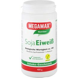 MEGAMAX Soja Eiweiß Schoko Pulver 400 g