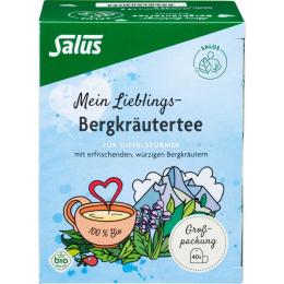 MEIN LIEBLINGS-Bergkräuter-Tee Bio Salus Fbtl. 40 St.