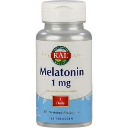 MELATONIN 1 mg KAL Tabletten 120 St.