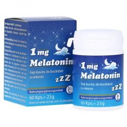 MELATONIN 1 mg Kapseln 60 St Kapseln