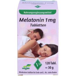 MELATONIN 1 mg Tabletten 120 St. (30 g)