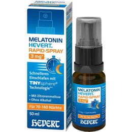 MELATONIN HEVERT 3 mg Rapid-Spray 50 ml