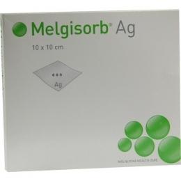 MELGISORB Ag Verband 10x10 cm 10 St.