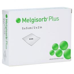 MELGISORB Plus Alginat Verband 5x5 cm steril 10 St Verband