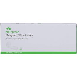 MELGISORB Plus Cavity Alginat 3x45 cm Tamponade 5 St.