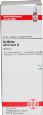 MELILOTUS OFFICINALIS Urtinktur 50 ml