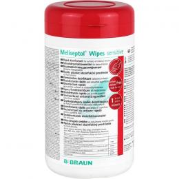 MELISEPTOL Wipes sensitive Spenderbox 60 St.