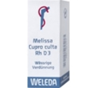 MELISSA CUPRO culta RH D 3 Dilution 20 ml