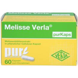 MELISSE VERLA purKaps 60 St. (25 g)