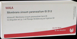 MEMBRANA sinuum paransalium GL D 12 Ampullen 10X1 ml
