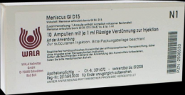 MENISCUS GL D 15 Ampullen 10X1 ml