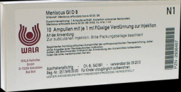 MENISCUS GL D 8 Ampullen 10X1 ml