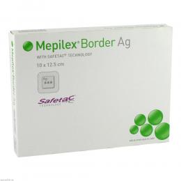 MEPILEX Border Ag Schaumverb.10x12,5 cm steril 5 St Verband