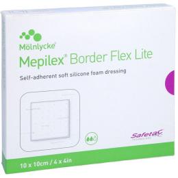 MEPILEX Border Flex Lite Schaumverband 10x10 cm 5 St.