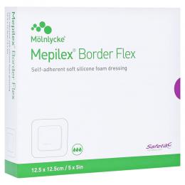 MEPILEX Border Flex Schaumverb.haft.12,5x12,5 cm 10 St Verband