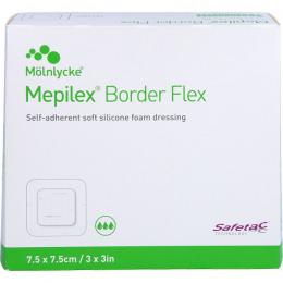 MEPILEX Border Flex Schaumverb.haft.7,5x7,5 cm 10 St.