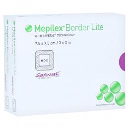 MEPILEX Border Lite Schaumverb.7,5x7,5 cm steril 10 St Verband