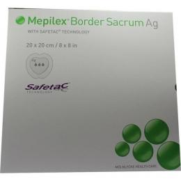 MEPILEX Border Sacrum Ag Schaumverb.20x20 cm ster. 5 St.