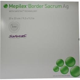 MEPILEX Border Sacrum Ag Schaumverb.23x23 cm ster. 5 St.