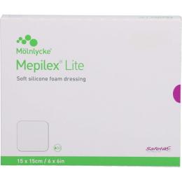 MEPILEX Lite Schaumverband 15x15 cm steril 5 St.