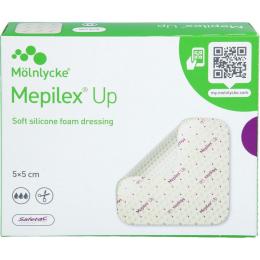 MEPILEX Up 5x5 cm Schaumverband 5 St.