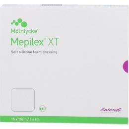 MEPILEX XT 15x15 cm Schaumverband 5 St.
