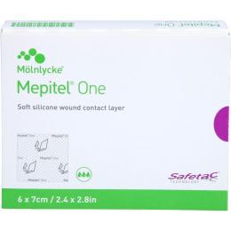 MEPITEL One 6x7 cm Silikon Netzverband 5 St.