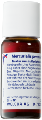 MERCURIALIS PERENNIS 20% Tinktur 100 ml