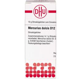 MERCURIUS DULCIS D 12 Globuli 10 g