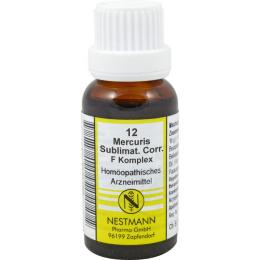 MERCURIUS SUBLIMATUS CORR.F Komplex Nr.12 Dilution 20 ml