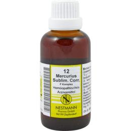 MERCURIUS SUBLIMATUS CORR.F Komplex Nr.12 Dilution 50 ml